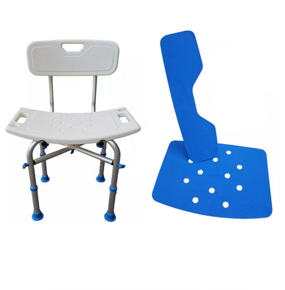 Silla De Ducha Base Reforzada Antideslizante Aluminio