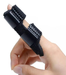 Ferula De Dedo Ajustable Inmovilizador Con Velcro Negro