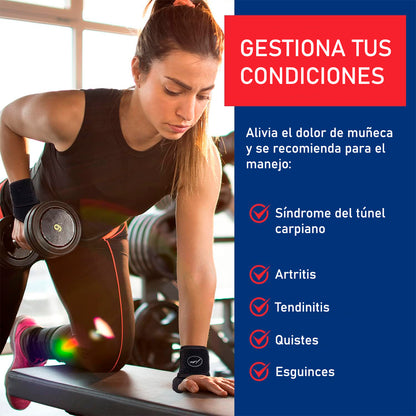 Venda Muñequera Elástica Y Ajustable