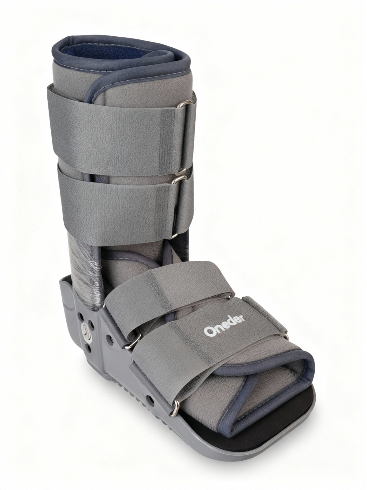 Bota Ortopédica Corta Cam Walker Para Pie Baja Gris Oneder