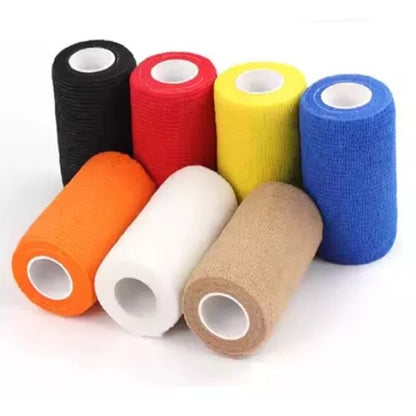 Pack 12 Unidades Venda Autoadherente Compatible Con Coban 10cmx4.5mt