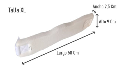 Cuello Collarin Cervical Blando Ortopedico Blanco