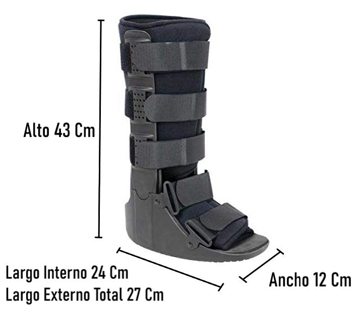 Bota Ortopédica Cam Walker Larga Premiun Pie Adulto Oneder