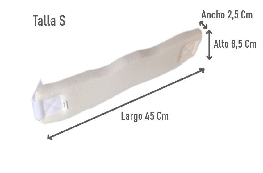 Cuello Collarin Cervical Blando Ortopedico Blanco