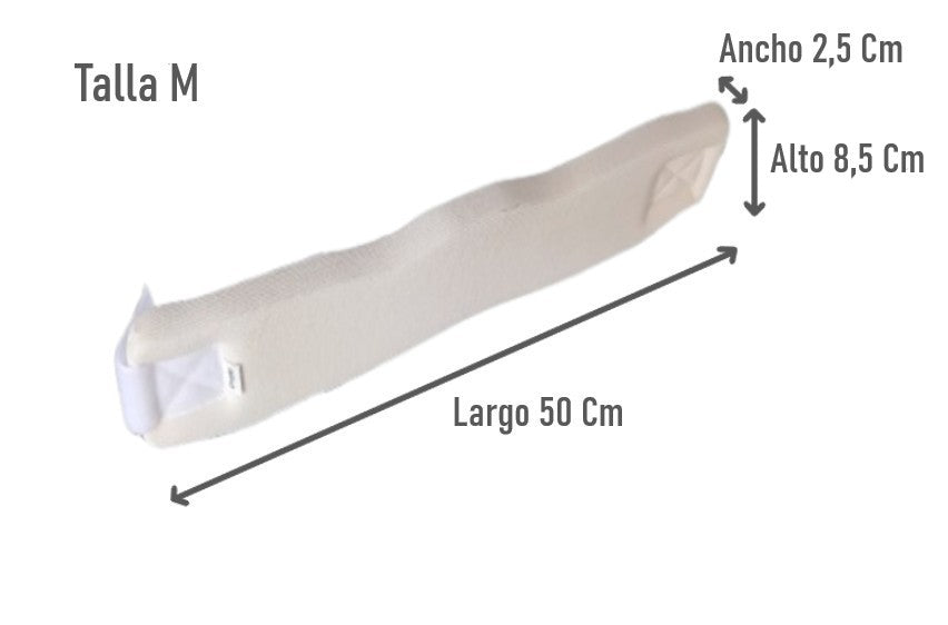 Cuello Collarin Cervical Blando Ortopedico Blanco