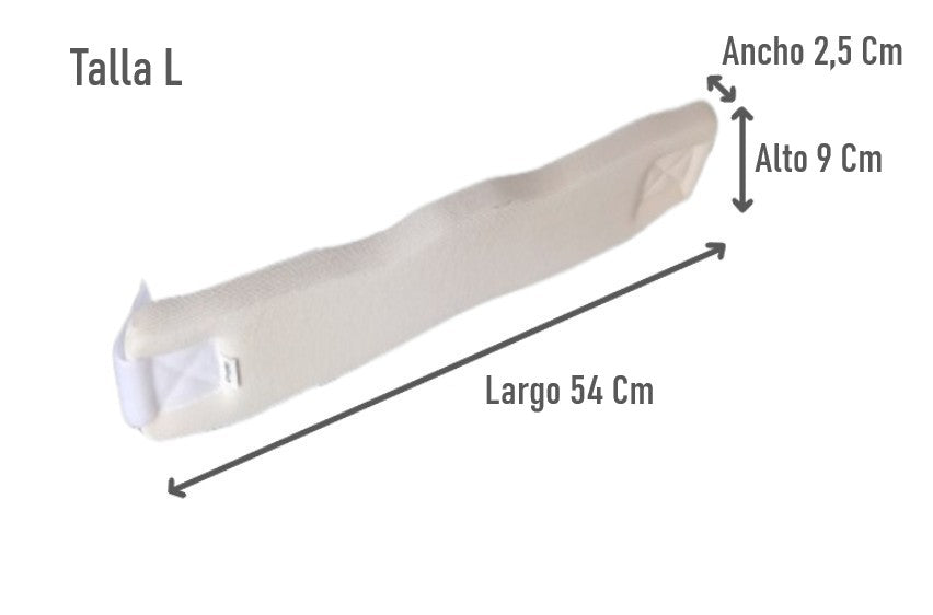 Cuello Collarin Cervical Blando Ortopedico Blanco