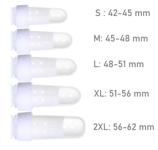 Inmovilizador Ajustable De Dedos Artritis Férula Pack 6