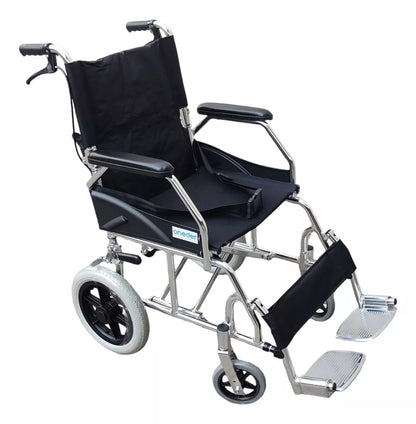 Silla de Ruedas De Paseo Aluminio Plegable
