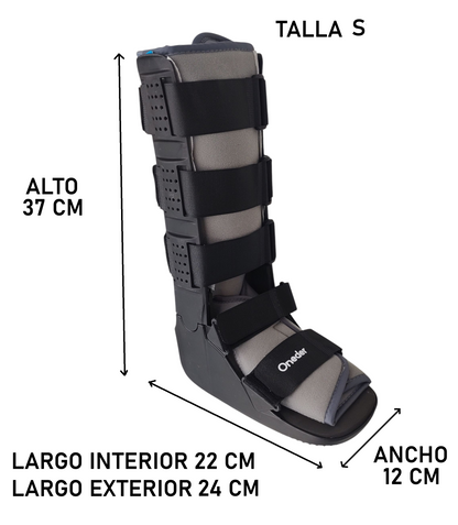 Bota Ortopédica Cam Walker Larga Premium Pie Adulto Oneder