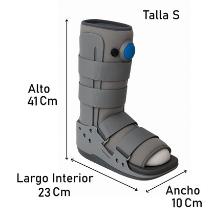 Bota Ortopédica Larga Cam Walker Alta Para Pie Oneder