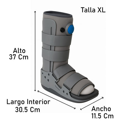 Bota Ortopédica Corta Cam Walker Baja Para Pie Oneder