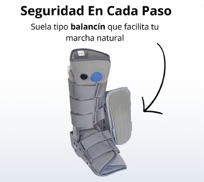 Bota Ortopédica Larga Cam Walker Alta Para Pie Oneder