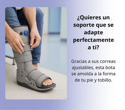 Bota Ortopédica Larga Cam Walker Alta Para Pie Oneder