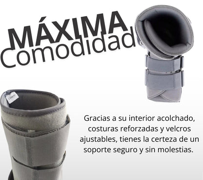 Bota Ortopédica Cam Walker Larga Gris Adulto Oneder